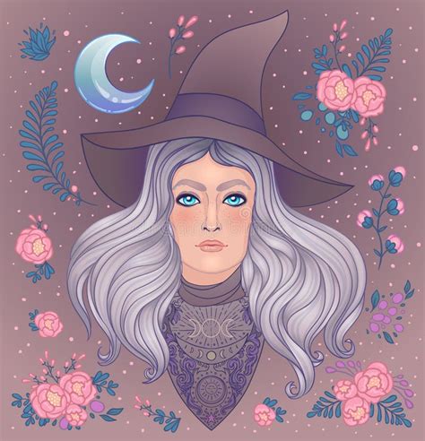 Blonde Hexe Stock Abbildung Illustration Von Hexe Blonde 13782775