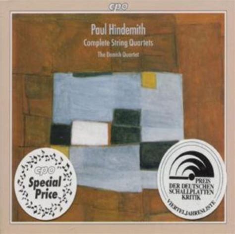 Hindemith Complete String Quartets The Danish Quartet P Hindemith