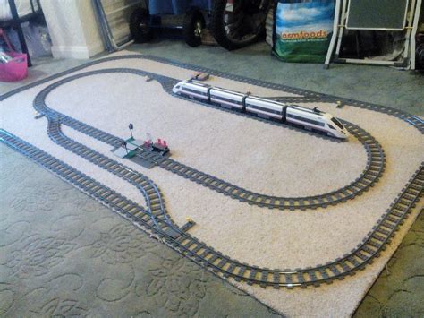 New Layout Attempt Lego Track Lego Train Tracks Lego City Train