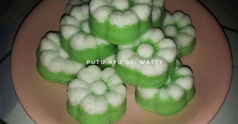 Resep Putu Ayu Tanpa Mixer