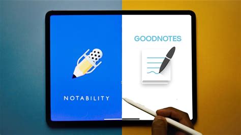 Notability Vs Goodnotes The Best Ipad Notetaking App Youtube