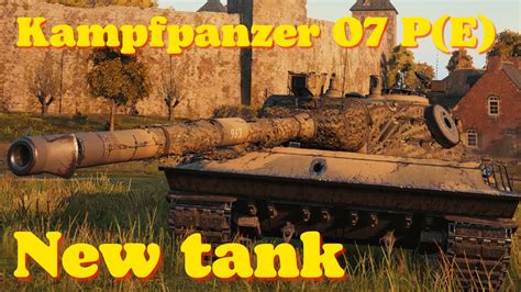 World Of Tanks Kampfpanzer P E K Damage Kills Wot Replays