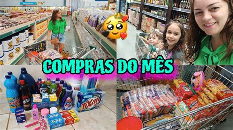 COMPRAS DO MÊS VALORES NO ATACADÃO COMPREI MUITA COISA ESSE