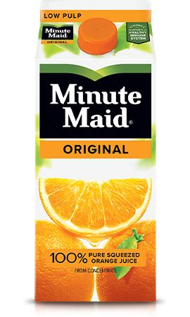 Premium Original Orange Juice - OJ Products | Minute Maid®