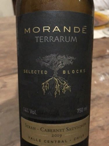 Morand Terrarum Selected Blocks Syrah Cabernet Sauvignon Vivino