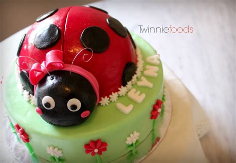 Ladybug Cake - TwinnieFoods