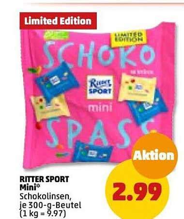 Ritter Sport Mini Angebot Bei Penny Prospekte De