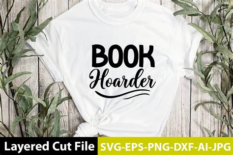 Book Hoarder Svg Design Graphic By Design Crafters Inc Creative Fabrica