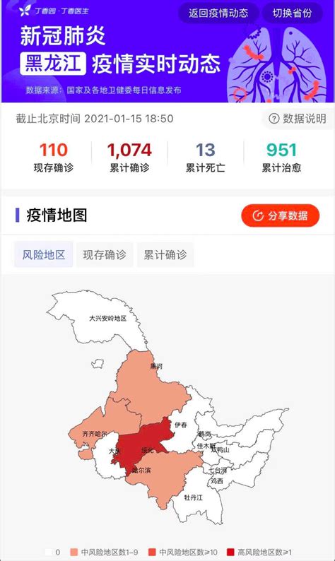 想了解所在地的疫情风险？丁香医生疫情地图可以查了！地区