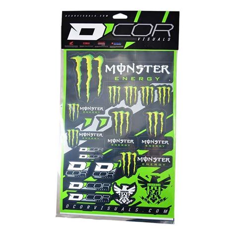 Kit D Co Monster Energy Pi Ces Car Nage Sur La B Canerie