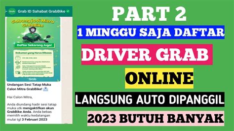 Cara Daftar Grab Cara Daftar Grab Online Langsung Aktif