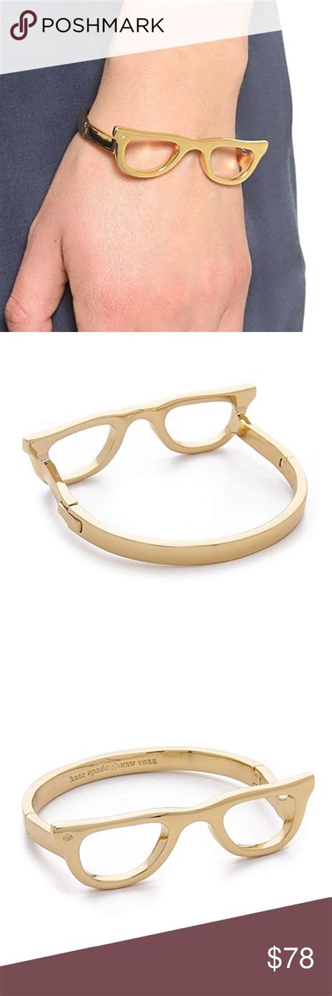 Sale Kate Spade Lookout Glasses Bangle Bracelet Bangle Bracelets