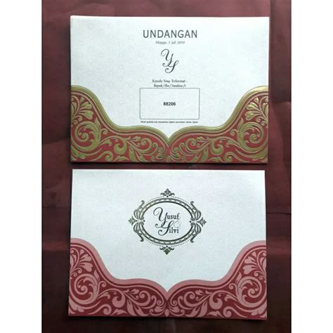 Blangko Undangan Erba 88206 100 Lembar Lazada Indonesia