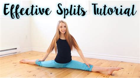 How To Do The Splits How To Do Splits Flexibility Workout Dancer