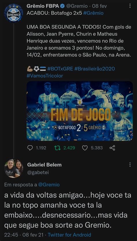 Como Isso Afeta O Grêmio R Futebol