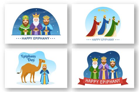 11 Happy Epiphany Day Illustration By denayunethj | TheHungryJPEG.com
