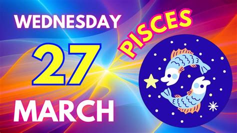 🙏𝐖𝐡𝐚𝐭 𝐀 𝐁𝐞𝐚𝐮𝐭𝐢𝐟𝐮𝐥 𝐋𝐢𝐟𝐞 𝐘𝐨𝐮 𝐀𝐫𝐞 𝐂𝐫𝐞𝐚𝐭𝐢𝐧𝐠🎊daily Horoscope Pisces ♓ March 27 2024 Youtube