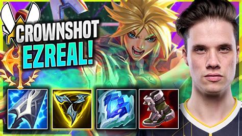 Crownshot Is A Beast As Ezreal With Trinity Vit Crownshot Plays