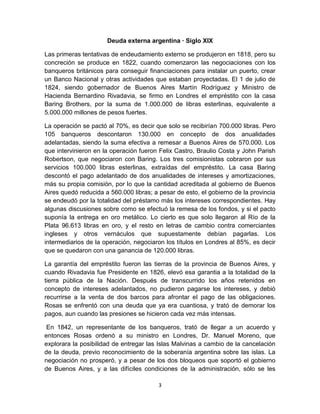 Deuda Externa Argentina PDF