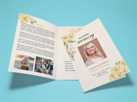 Funeral Brochure Template Free Web Choose Our Free Funeral Memorial