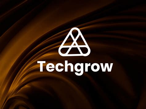 techgrow logo design  logo concept  md shapon  dribbble