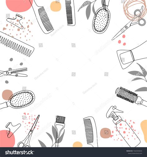 Hair Salon Border Images Stock Photos Vectors Shutterstock