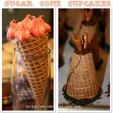 Sugar Cone Cupcake Baking The Easy Way Tutorial The Real Thing With