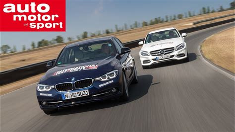 International Test Drive BMW 340i Vs Mercedes C Klasse YouTube