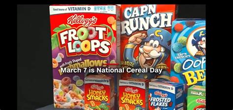 March 7 Is National Cereal Day Wbbj Tv