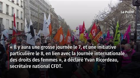 Retraites Nouvelle Journée De Grèves Et De Manifestations Le 7 Mars Vidéo Dailymotion