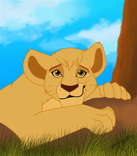 Oc Lion Cub By Anyahs On Deviantart