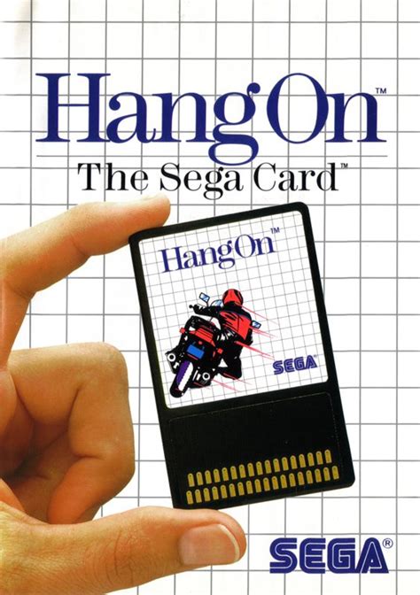 Hang On 1985 Box Cover Art Mobygames