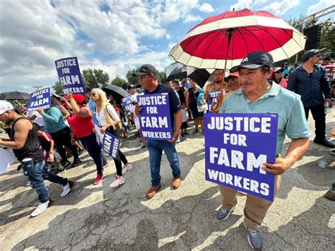 Marcha En Immokalee Florida Contra Ley Migratoria De Desantis Sb 1718 “no Es Nuestro