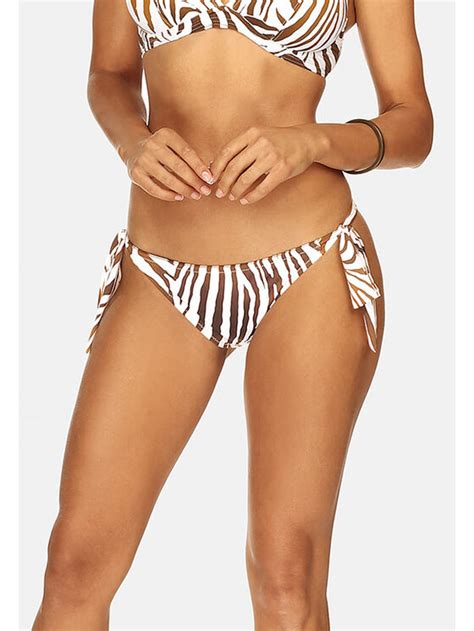 Feba Dół od bikini FD17 Brązowy Modivo pl