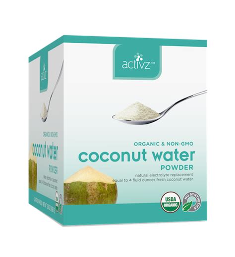 New Activz Organic Coconut Water Powder Announced At Natural Products Expo East