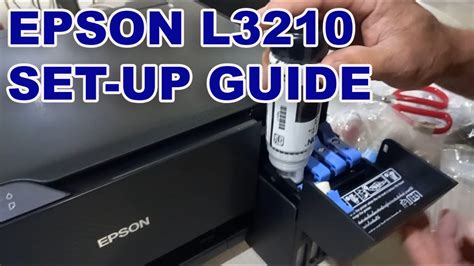 Epson L3210 Full Setup Youtube