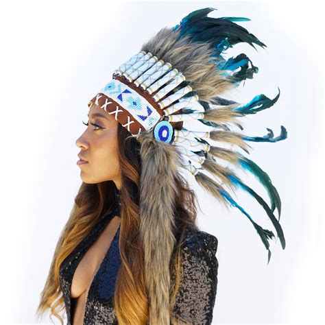 Native American Feather Headdress For Women