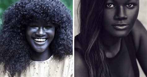 The Darkest Model In The World Khoudia Diop Black African Reckon Talk