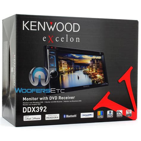 Ddx Kenwood In Dash Din Touchscreen Dvd Mp Stereo Receiver