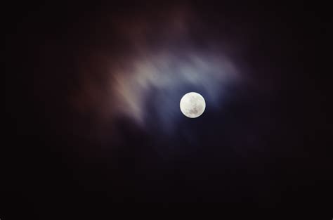 Banco De Imagens Noite Atmosfera Trevas Lua Cheia Luar Círculo Evento Objeto