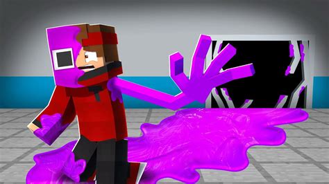 Talcado Se Transforme En Purple Des Rainbow Friends Sur Minecraft