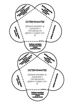 Resumen De Determinantes Cuaderno Interactivo By Patri Maestrica