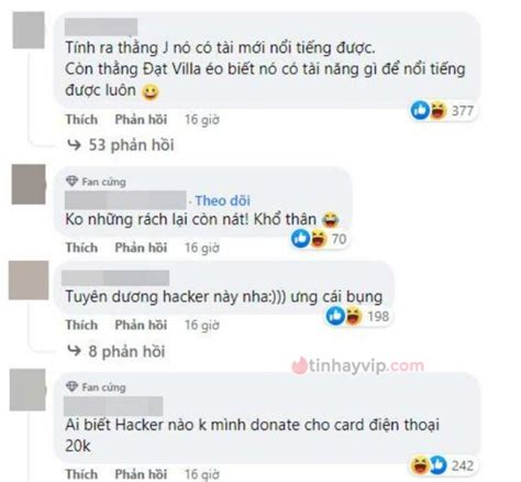 Hacker đặt tên cho fanpage của Jack là “Jáck 5 củ”