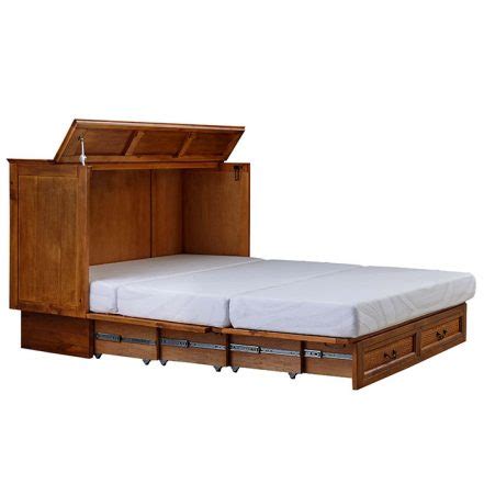 Arason Kingston Cabinet Bed Cabinet Murphy Beds