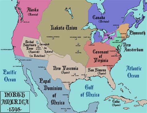 North America Map Before Colonization - Map