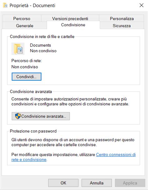 Come Condividere Cartelle E File In Rete In Windows 10