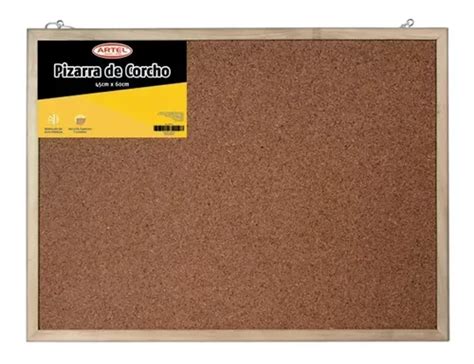 Pizarra De Corcho Artel Medidas 45x60 Cm Cuotas sin interés