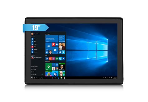 VIEW-SL19-CT/RT - MONITOR INDUSTRIAL 19″ EM ALUMÍNIO, IP65, TOUCH ...
