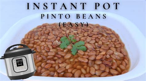 Instant Pot Pinto Beans No Soaking Required 😱 Youtube