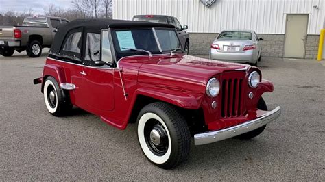 1950 Willys Jeepster Youtube